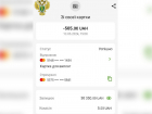 Прокуратура показала чек, по которому жительница Энергодара перевела 7 тысяч рублей в ВСУ