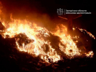 Промышленное предприятие загорелось ночью после взрывов в Запорожье