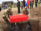 В Мелитополе с воинскими почестями перезахоронили останки советских бойцов