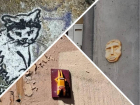 Кошки, заяц и лицо: самые необычные граффити запечатлели на улицах Запорожья