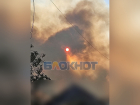 Крупный лесной пожар произошёл в Каменке-Днепровской после артобстрела ВСУ
