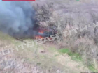 Появилось видео уничтожения танка ВСУ в Запорожской области