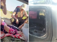 Рогозин показал видео эвакуации в госпиталь электрика и медсестры после ударов ВСУ в Токмакском районе