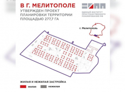 Почти 300 гектаров земли на юге Мелитополя хотят застроить домами 