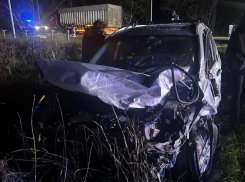 Две женщины — на тот свет, ребёнок — в больницу: появились кадры с места жуткого ДТП с кроссовером под Запорожьем