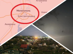 Опубликованы кадры из Мелитополя, который атаковали дроны ВСУ в ночь на 1 мая