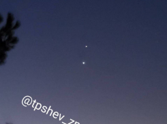 Редкое астрономическое явление сняли на видео запорожцы во время рассвета