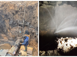 Аварию на водоводе в Бердянске удалось устранить спустя двое с половиной суток