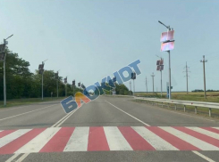 Читатель «Блокнота» указал на украинскую дорожную разметку в Запорожской области