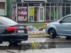 Появилось видео с места, где грузовик обезглавил женщину в Запорожье