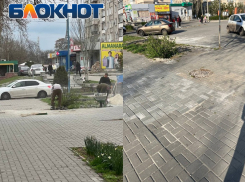После публикации «Блокнота» в Мелитополе заделали «мусорный обвал» на Микрорайоне