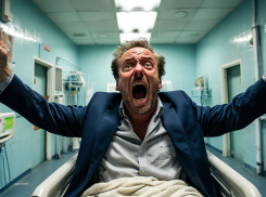 В Бердянске пьяный дебошир устроил скандал в больнице и попал в полицию