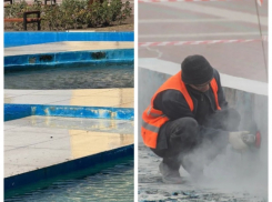 Фонтан на площади Победы в Мелитополе начали реконструировать