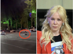 Мизулина показала кадры с места ДТП сразу после того, как Mercedes-Benz сбил Лизу в Мелитополе