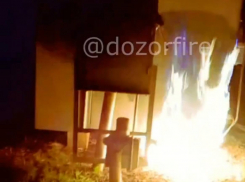 Украинские партизаны подожгли тяговую подстанцию железной дороги в Запорожье