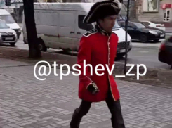 Наполеона Бонапарта сняли на видео в Запорожье