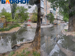 Зловонный ручей во дворе на проспекте Богдана Хмельницкого показали мелитопольцы