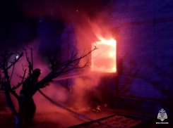 Спасатели вытащили 87-летнюю пенсионерку из полыхающего дома в Запорожской области