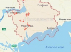 Зафиксирован массированный пуск БПЛА на Запорожскую область с трёх сторон 