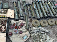 Росгвардия нашла тайник с оружием и боеприпасами ВСУ в Запорожской области