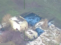 Появились кадры удара ВС РФ по пункту управления дронами ВСУ «Люфтваффе» под Запорожьем