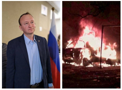 Страна UA: глава Бердянского совета Василий Нечет ранен после подрыва его машины 