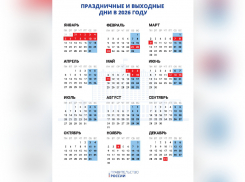 Жителям Запорожской области рассказали о праздничных и выходных днях в 2026 году