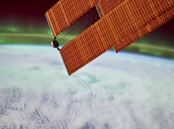 Запорожский космонавт Зубрицкий показал с борта МКС южное полярное сияние над Антарктикой