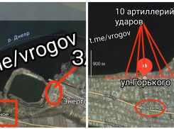 Боевики ВСУ обстреляли из артиллерии село возле Запорожской АЭС