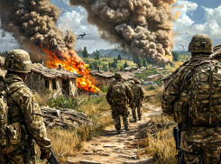 Бойцы Запорожской области помогают освобождать село в Курской области