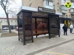 Золотарев показал фото новой «умной» остановки в Мелитополе