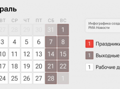 Запорожцев ждут длинные выходные в феврале