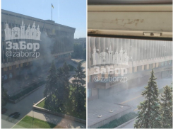 Появились кадры нового удара дроном по Запорожской ОВА