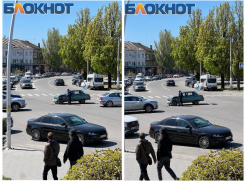 Читатели «Блокнота» показали загадочное ДТП на перекрёстке в Мелитополе