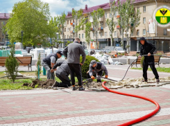Фонтан на площади Победы готовятся запустить в Мелитополе