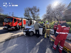 Запорожца деблокировали из въехавшей в дерево Кіа