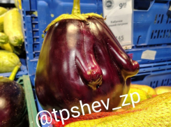 Баклажаны в форме женской груди и пениса нашли запорожцы в супермаркете