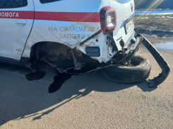 Пьяные военкомы попали в аварию со скорой помощью в Вольнянске