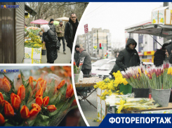 Закружило в цветочном вихре: как жители Мелитополя готовились к 8 Марта