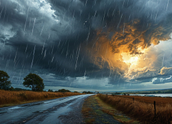 «На улицу лучше не выходить»: сильный шторм накроет Запорожскую область