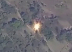 Росгвардия уничтожила дронами блиндаж и гаубицу ВСУ в запорожском лесу