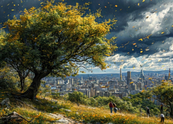 В Запорожской области объявили штормовое предупреждение из-за сильного ветра