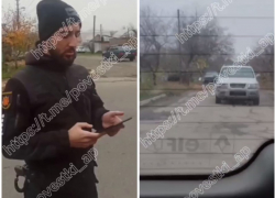 Настоящую погоню военкомов за машиной «жертвы» сняли на видео в Запорожье