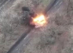 Мина сделала из бойца ВСУ «призрачного гонщика» в Запорожской области