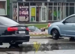 Появилось видео с места, где грузовик обезглавил женщину в Запорожье