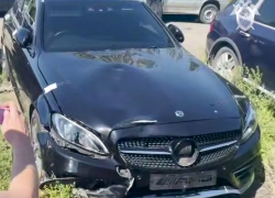 Следователи впервые опубликовали кадры с Mercedes-Benz, водитель которой насмерть сбил Лизу в Мелитополе