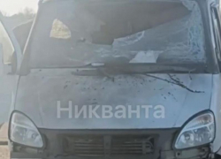 Беспилотник ударил по машине с мирными людьми в Запорожской области