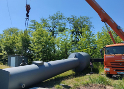 Новая водонапорная башня появилась в поселке Запорожской области