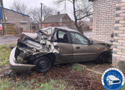 На трассе «Новороссия» в Запорожской области столкнулись три легковушки