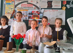 Всероссийская акция памяти блокады Ленинграда прошла в школе Мелитополя